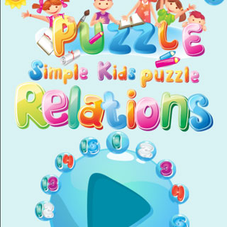 Simple Kids Puzzle -Relations